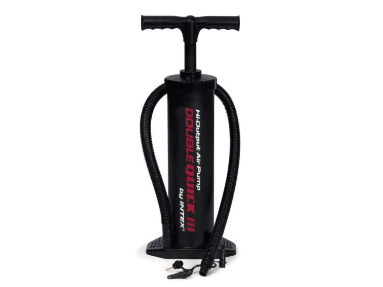 Intex Handpumpe Double Quick III Schwarz