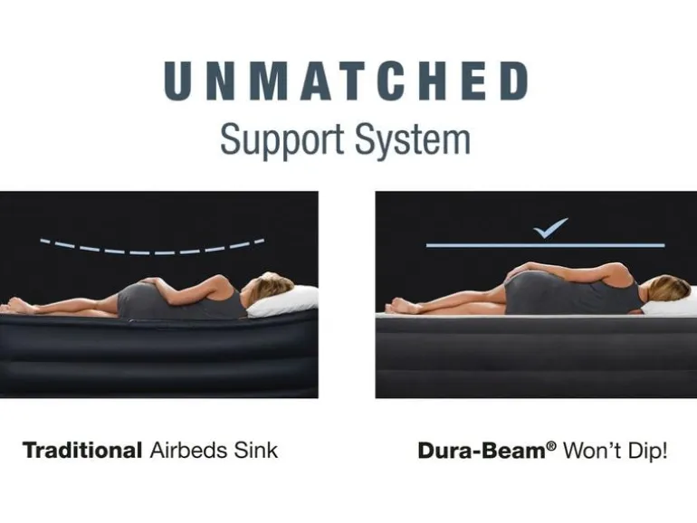 Intex Luftbett Dura Beam Deluxe Queen 152 x 203 x 56 cm