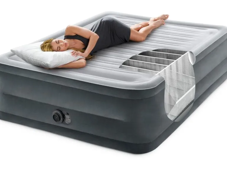 Intex Luftbett Dura Beam Deluxe Queen 152 x 203 x 56 cm
