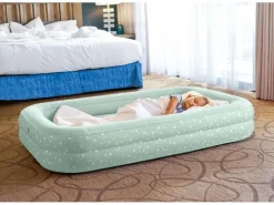 Intex Luftbett Kidz Travel Set 107 x 168 cm, Mint