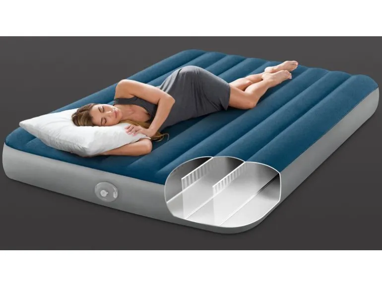 Intex Luftbett Twin Prestige Downy 152 x 203 x 25 cm