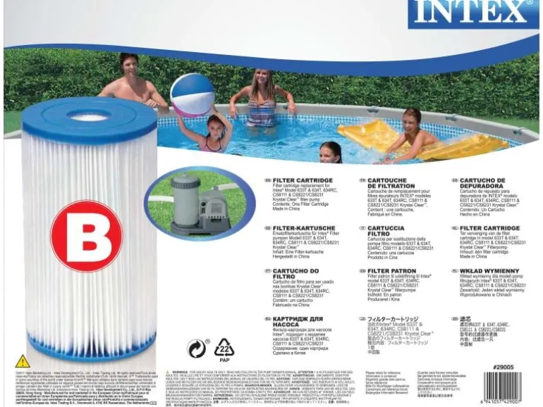 Intex Pool-Filterkartusche Typ B