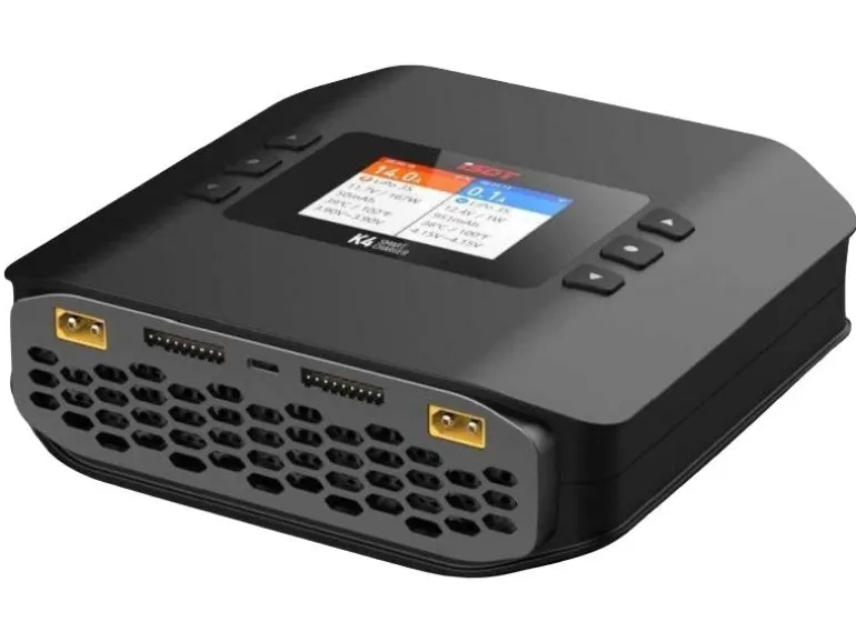 ISDT Dual-Ladegerät K4 AC/DC, 2x 600 W 1-8S