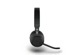 Jabra Headset Evolve2 65 Duo MS Schwarz, USB-A, inkl. Ladestation
