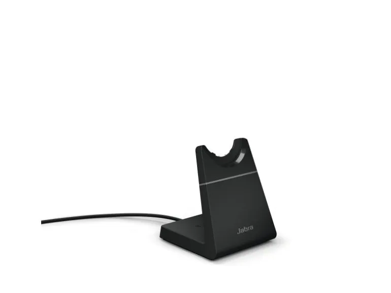 Jabra Headset Evolve2 65 Duo MS Schwarz, USB-A, inkl. Ladestation