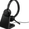Jabra Headset Evolve 65 TE Stereo MS inkl. Ladestation
