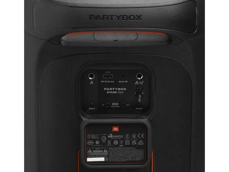 JBL Bluetooth Speaker Partybox Stage 320 Schwarz