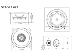 JBL 2-Weg Lautsprecher Stage3 427