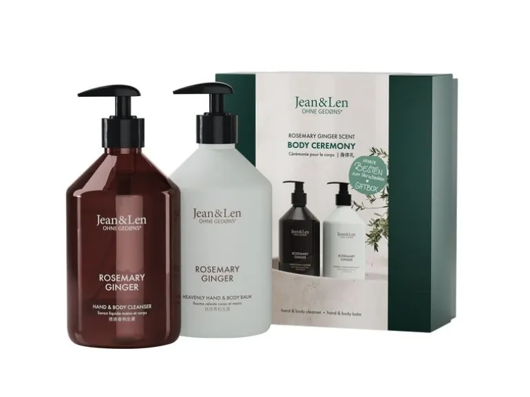 Jean & Len Body Ceremony Rosemary and Ginger Set S