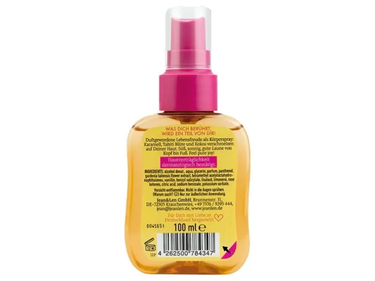 Jean & Len Body Mist pure joy 100 ml