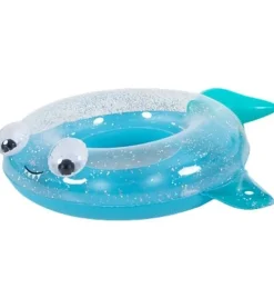 Jilong Schwimmring Hai Glitzer, mit 3D-Augen und Pailletten