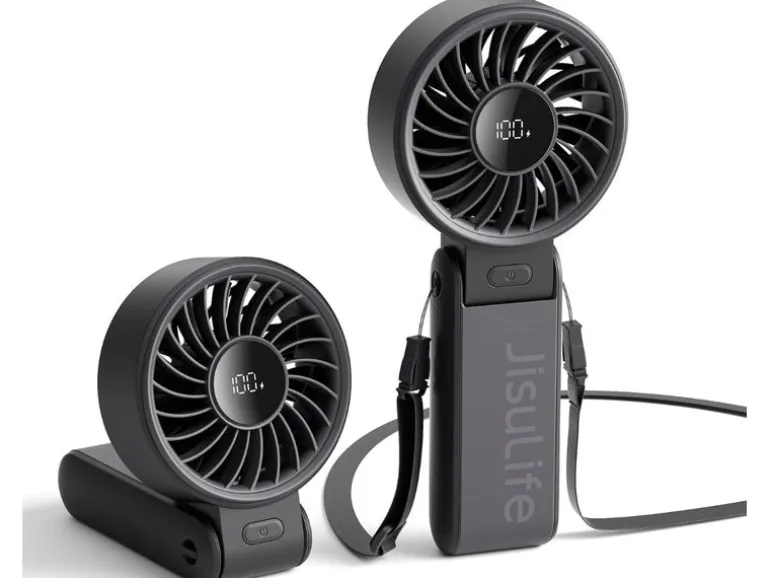 Jisulife Handventilator Fan 7 Schwarz