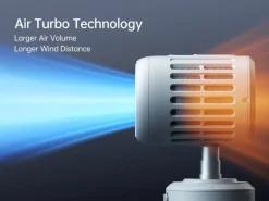 Jisulife Tischventilator Ultra1 Grau