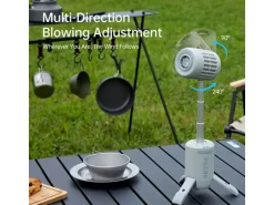 Jisulife Tischventilator Ultra1 Grau