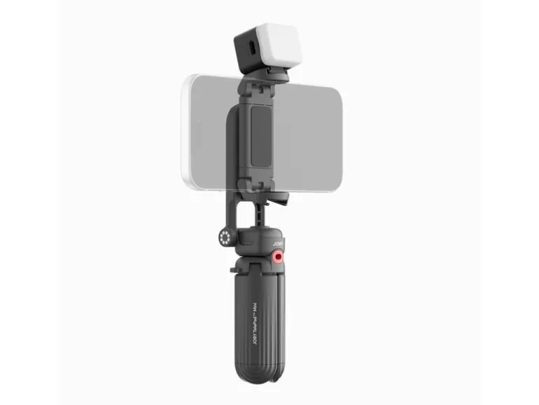 Joby TP02 Kompakt, Mini, mit Selfie-Stick und LED-Leuchte
