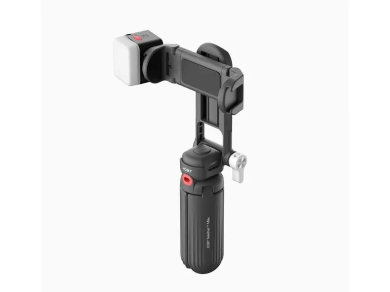 Joby TP02 Kompakt, Mini, mit Selfie-Stick und LED-Leuchte