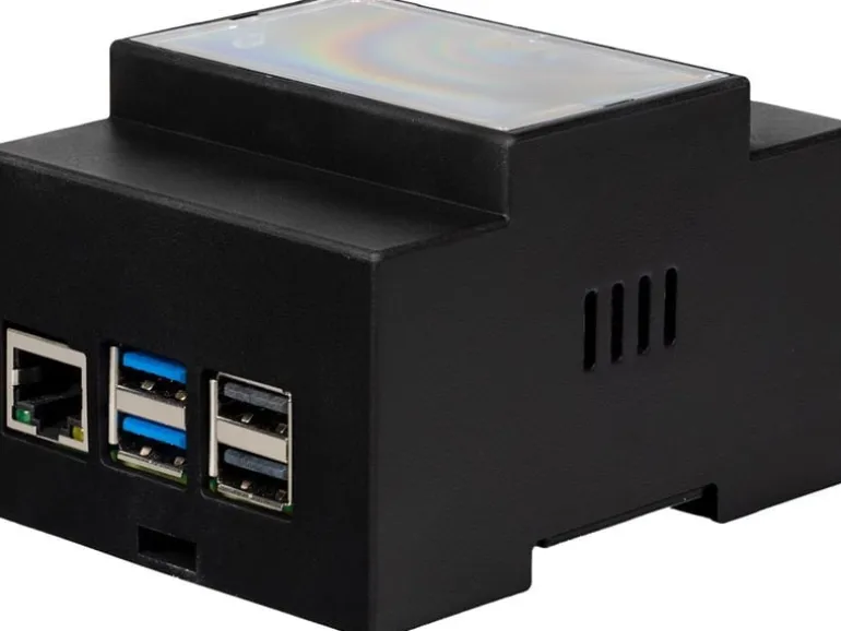 jOY-iT Raspberry Pi 5 DIN-Hutschienengehäuse