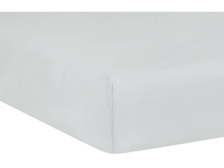Julius Zöllner Fix-Leintuch Jersey Hellgrau 70 x 140 cm