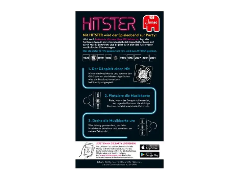 Jumbo Partyspiel Hitster