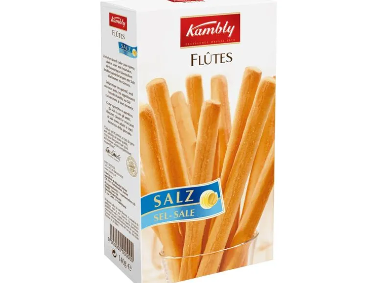 Kambly Apéro Flûtes Salz Salz 140 g