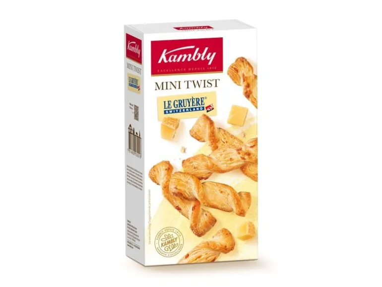 Kambly Apéro Mini-Twist Gruyère Käse 100 g