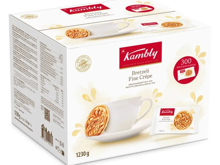 Kambly Guetzli Bretzeli Portionen 300 Stück 1.23 kg