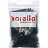 Karella Softspitzen Keypoint 100 Stück – Schwarz