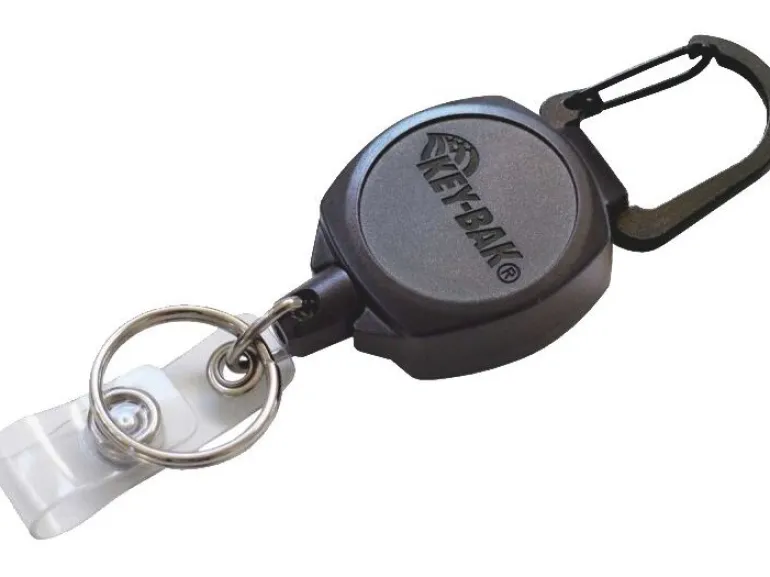KEY-BAK Schlüsselkarabiner Key-Bak Sidekick Schwarz