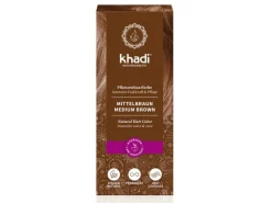 khadi Haarcoloration Pflanzenhaarfarbe Mittelbraun 100 g