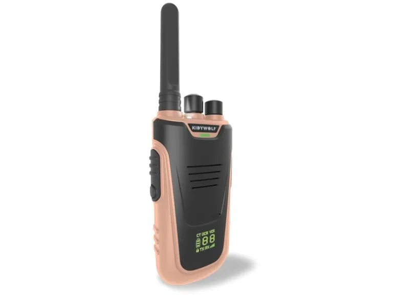 Kidywolf Walkie-Talkies mit Taschenlampe hellblau/rosa