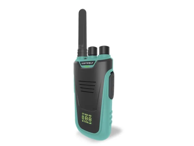 Kidywolf Walkie-Talkies mit Taschenlampe hellblau/rosa