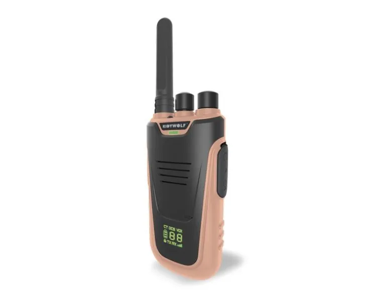 Kidywolf Walkie-Talkies mit Taschenlampe hellblau/rosa