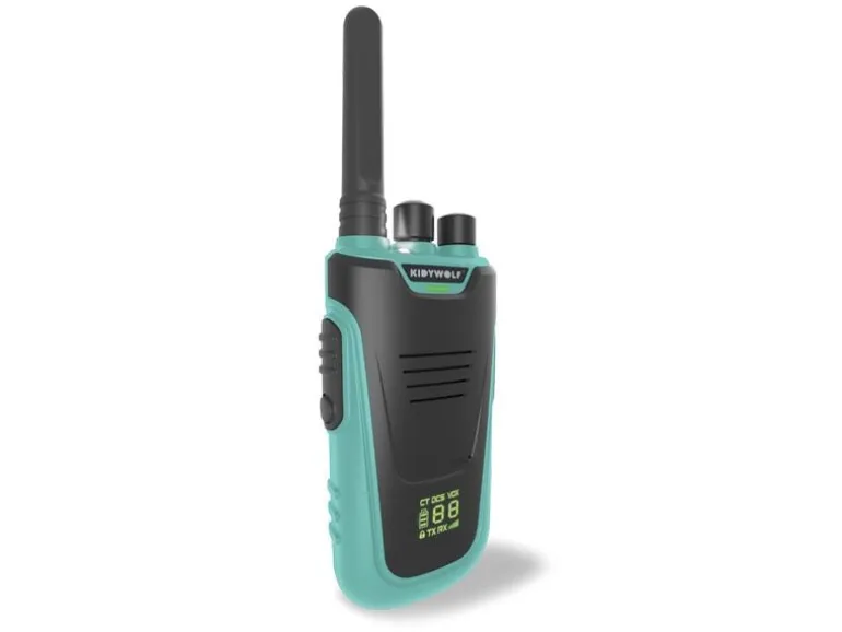 Kidywolf Walkie-Talkies mit Taschenlampe hellblau/rosa