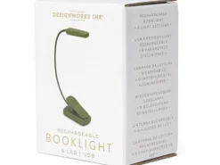 Kikkerland Leselicht Army Green