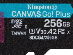 Kingston microSDXC-Karte Canvas Go! Plus 256 GB, ohne Adapter