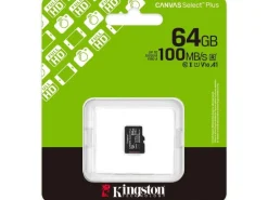 Kingston microSDXC-Karte Canvas Select Plus Gen3 64 GB