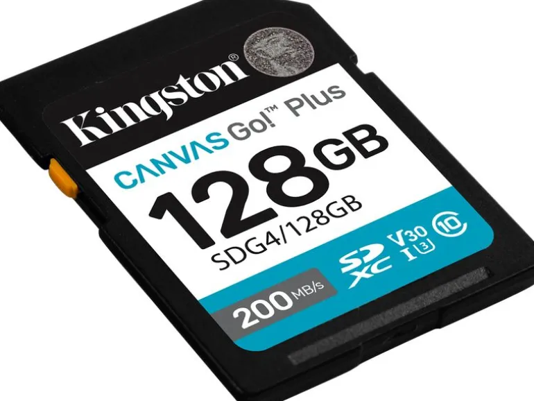 Kingston SDXC-Karte Canvas Go! Plus 128 GB