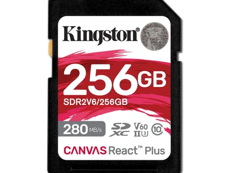 Kingston SDXC-Karte Canvas React Plus V60 256 GB
