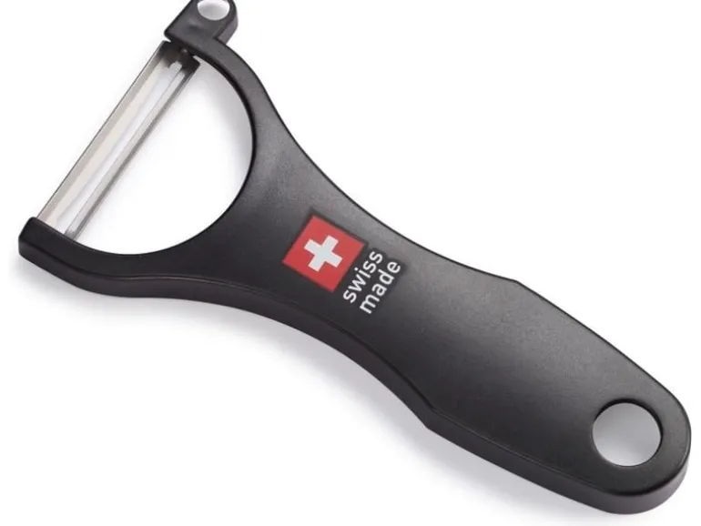 Kisag Sparschäler Universal Schweizer Kreuz Schwarz