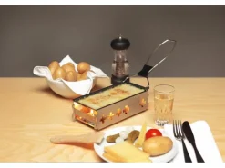 Kisag Teelicht-Raclette Candle light to go Silber