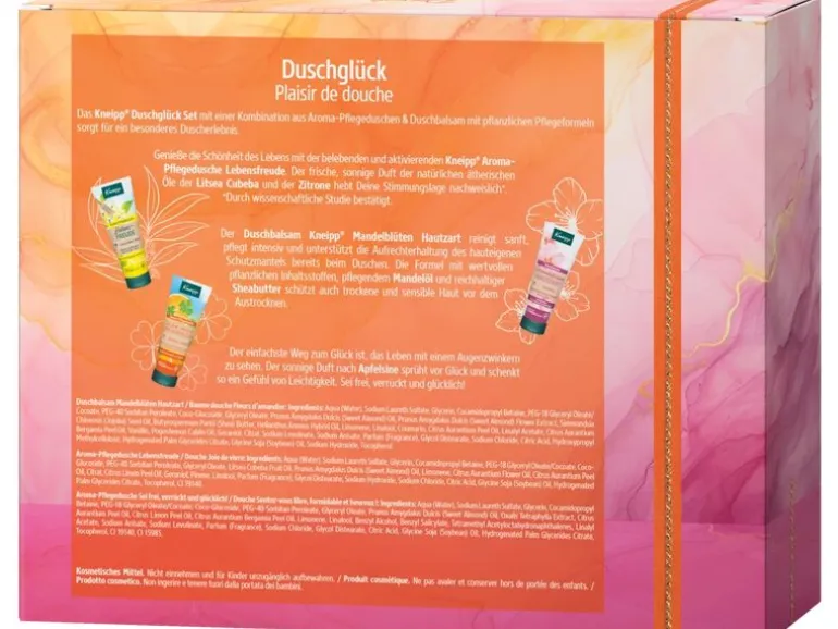 Kneipp Geschenkpackung Duschglück 3 x 75 ml