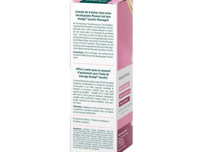 Kneipp Massageöl Mandelblüten Hautzart 100 ml