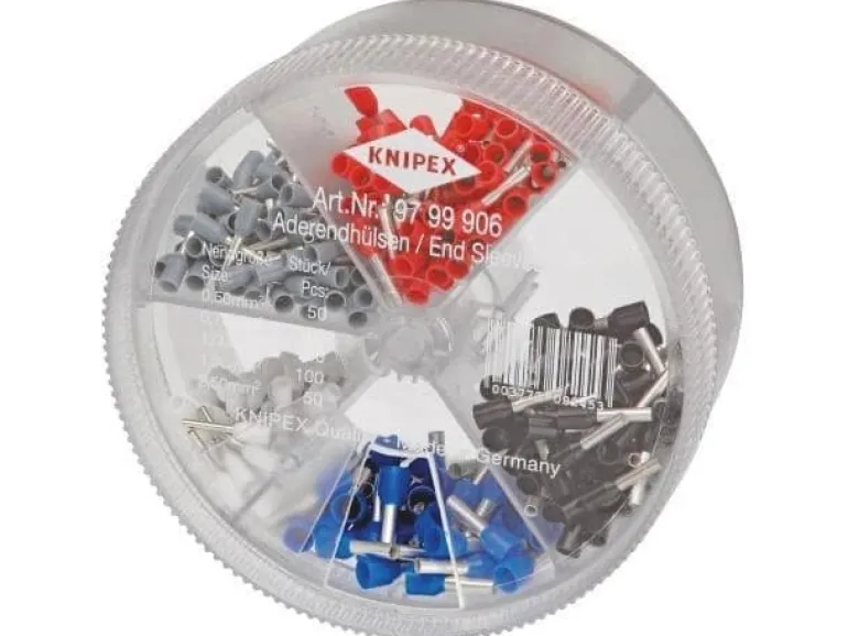 Knipex Aderendhülsen 0.5 - 2.5 mm², 400 Stück