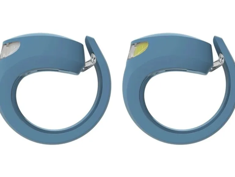 knog. Lichtset Frog V3 Denim Blue