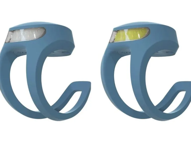 knog. Lichtset Frog V3 Denim Blue