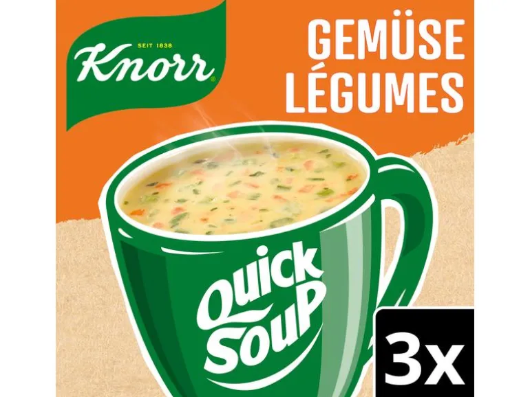 Knorr Quick Soup Gemüse 3 Portionen