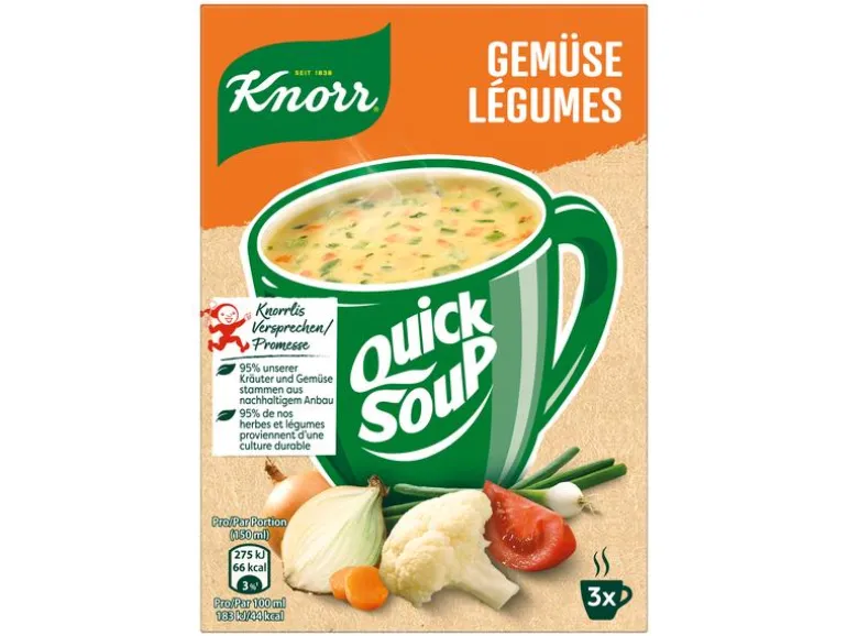 Knorr Quick Soup Gemüse 3 Portionen