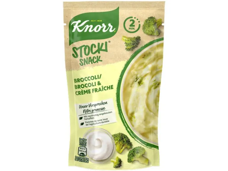 Knorr Stocki Snack mit Broccoli und Crème fraîche 45 g