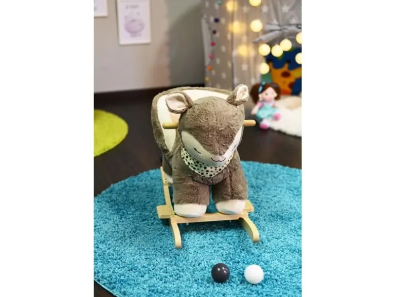 Knorrtoys Schaukeltier Reh Braun/Beige