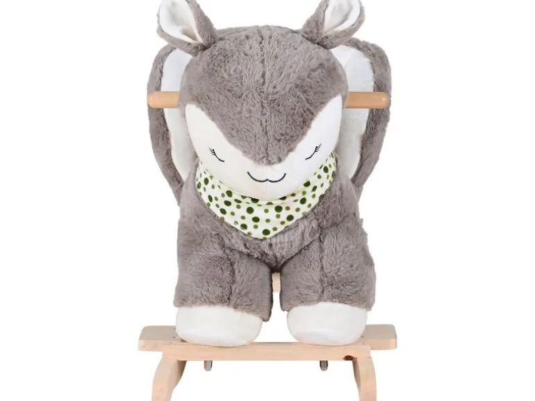 Knorrtoys Schaukeltier Reh Braun/Beige